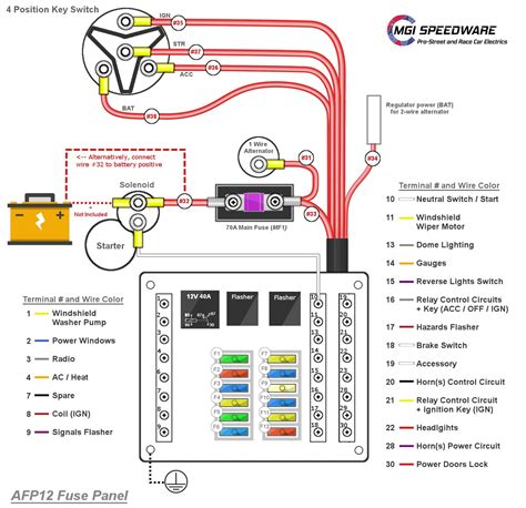 12 way fuse box electrical drawing diagram|12v fuse block with switches.